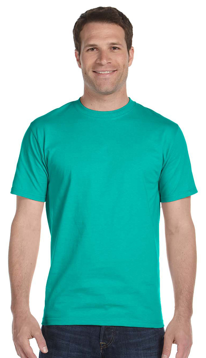 Pack of 10 Gildan Adult DryBlend Sports T-Shirt Jade Dome XL