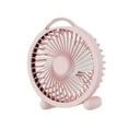 thumbnail image 3 of Ventilador de escritorio de USB Multifunción Multifunción Fácil de colgar Gadget Refriamiento de aire Portable para dormitorio de viaje de viaje de Rosa, 3 of 8