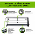 thumbnail image 4 of Hábitat/Terrario de Vidrio QuickBuild para Tortugas Acuáticas, Tamaño de 60 Galones, 4 of 4