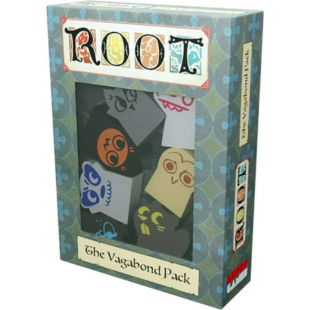 Leder Games Root: The Vagabond Board Game Expansion Pack with Wooden Meeples and Cards