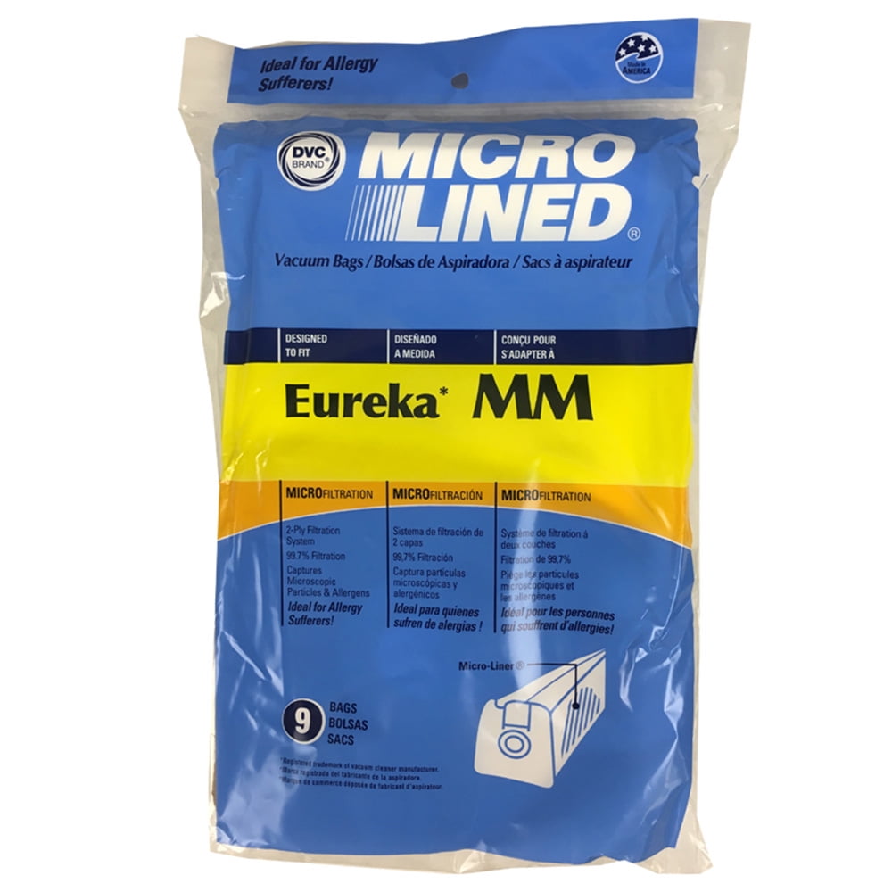Eureka Eureka MM Microlined 9Pk Paper Bag 491100