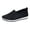 Black, variant on Women’s L𝗈afers Shoes Breathable Knitted S𝗅ip-On Shoes Lightweight Walking Sneakers Comfortable Casual Sport Shoes Outdoor Non-S𝗅ip Athlet𝗂c Shoes L𝗈w Top Laceless Shoes