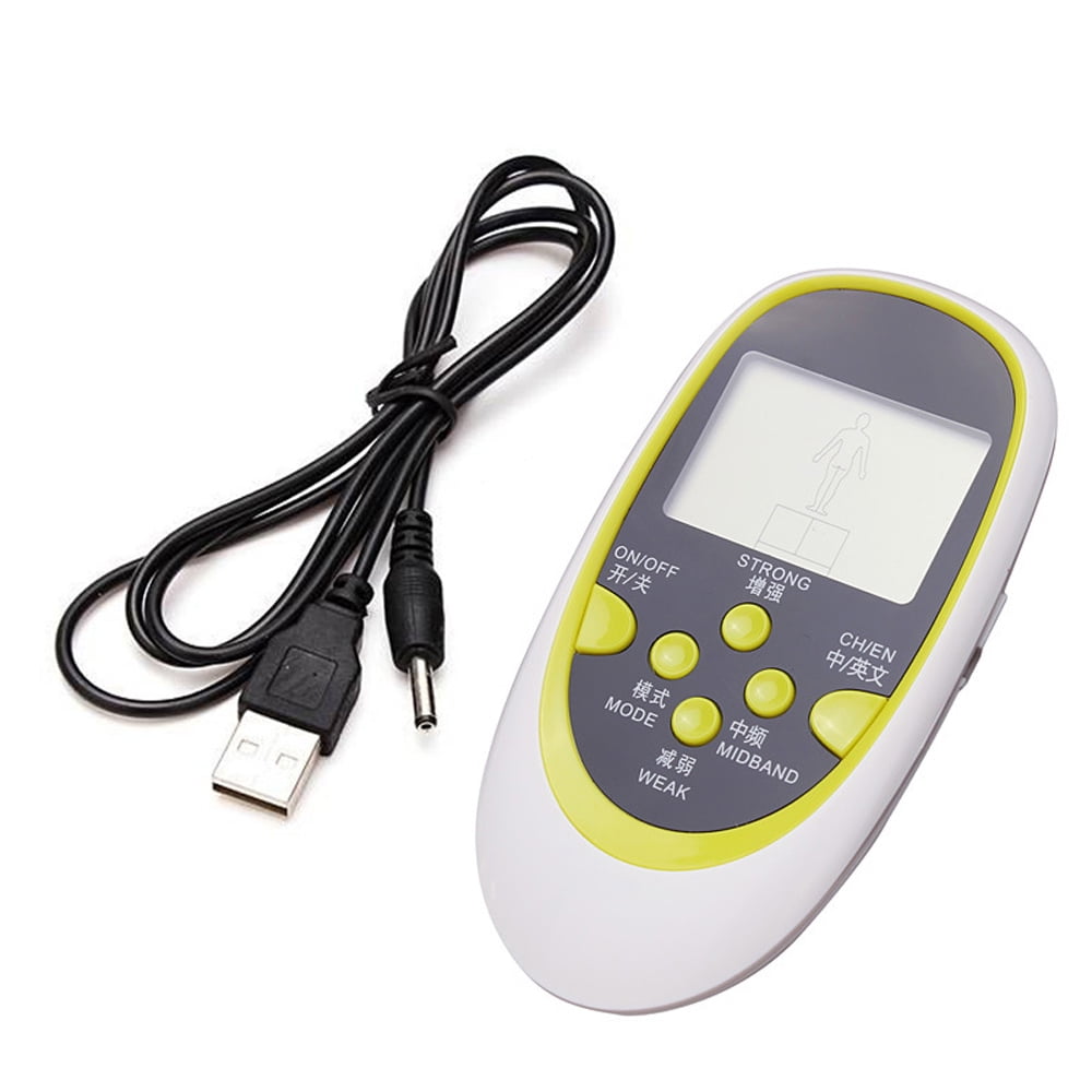 Portable Household Electrical Muscle Stimulator Multifunctional Bilingual Digital Meridian