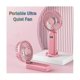 thumbnail image 3 of Handheld Fan, Portable Fan with Lanyard Spray,5 Speeds Level Personal Fan, Foldable Desk Fan for Tr, 3 of 5