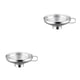 thumbnail image 1 of Matsuzay Embudo de polvo Filtro de metal Gadget de cocina de acero inoxidable Embudos de cuello ancho Grande 2Conjunto, 1 of 6