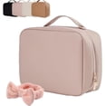 thumbnail image 1 of Set de bolsa de cosméticos para pacientes, bolsa de cosméticos de tocador con múltiples compartimentos, conjunto de bolsa de maquillaje de viaje para pacientes, bolsa de cosméticos de tocador de múlti, 1 of 7