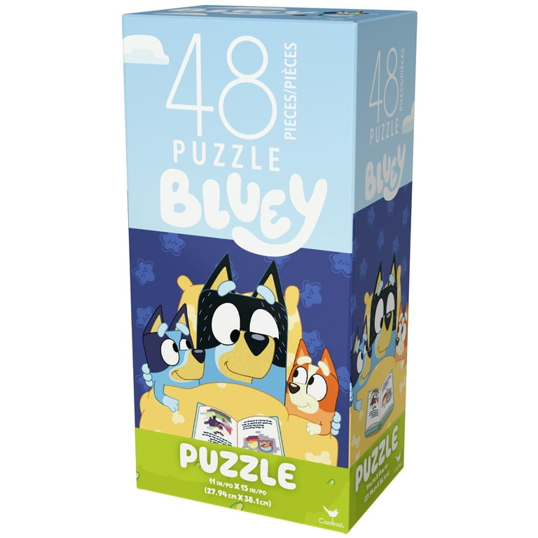 Bluey 48 piece puzzle: cartoon toy