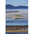 thumbnail image 2 of Terrill, Steve 13x18 Gold Ornate Wood Framed with Double Matting Museum Art Print Titled - USA, Oregon Morning fog over Netarts Bay, 2 of 4