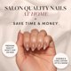 thumbnail image 2 of Moño glamnetico de miel de Press On Nails, moderno, de terciopelo nude, 2 of 6
