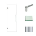 thumbnail image 2 of Transolid Ehta267610c-T Elizabeth 76" High X 26" Wide Hinged Semi Frameless Shower Door -, 2 of 7