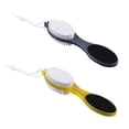 thumbnail image 2 of PP PS Foot File Handheld Replacing PP Plastic PS Replacement Solid Color 4 in 1 Pedicure Exfoliating Dead Skin Remover Cleaning Tool Accessories Yellow, 2 of 9