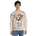 thumbnail image 4 of Happy Mother's Day Chinese Crested with Flower Crown and Greeting Card All Over Print 3D Sweatshirt Unisex Merch Dog Lover - 13004, 4 of 6