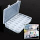 thumbnail image 5 of Yuarrent Caja de almacenamiento de plástico para piezas de joyería, contenedores transparentes para componentes de bricolaje, cajas Almacenamiento y organización del hogar Transparente, 5 of 6