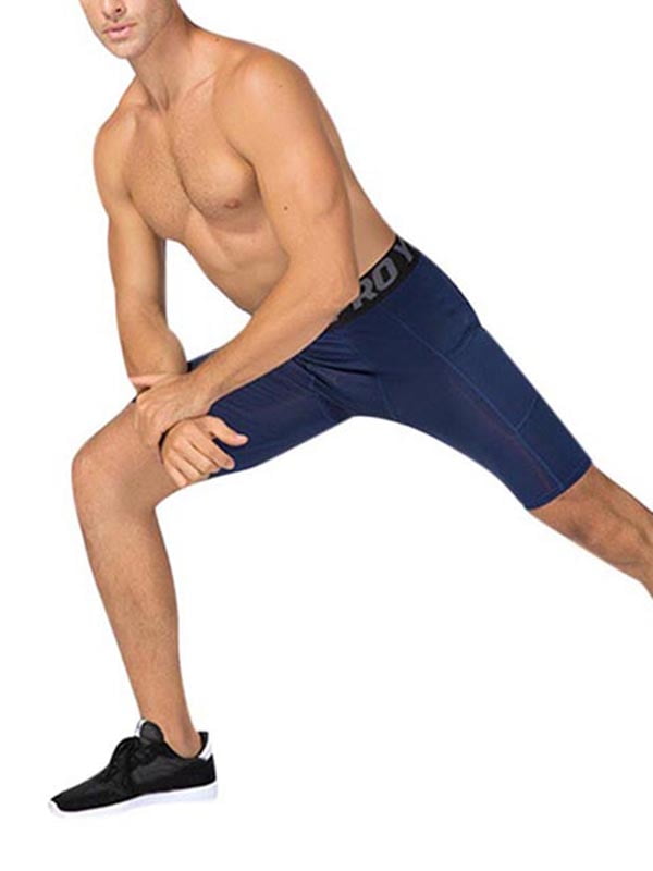 Men Compression Shorts Base Layer Under Fitness Running Strectchy Short Pants US 