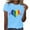 Blue, variant on T Shirts Women Rainbows Heart Graphic Tees Shirts LGBT Shirts Casual Short Sleeve Tops