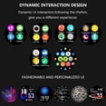 thumbnail image 5 of Fralugio Reloj Inteligente Smartwatch Deportivo Multi táctil Q16 Notificaciones Rosa Fralugio Lujo, 5 of 5