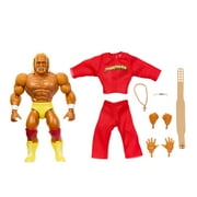 WWE Superstars Action Figure Retro Style Hulk Hogan, Poseable with Iconic Accessories