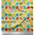 thumbnail image 1 of Soimoi Polyester Crepe Fabric Egg Easter Printed Craft Fabric by The Yard 42 Inch Wide, 1 of 1