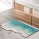 thumbnail image 2 of Alfombra de baño absorbente de agua, antideslizante, para bañera Estilo E, 2 of 9