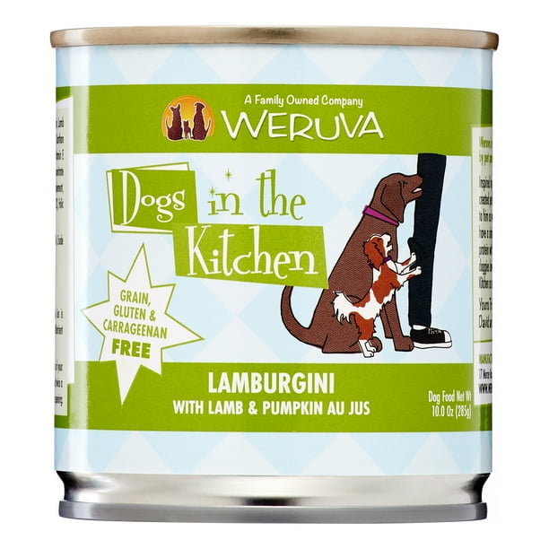 (12 Pack) Weruva Dogs in the Kitchen Lamburgini Lamb & Pumpkin Grain