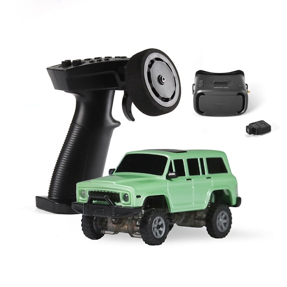 1:64 Mini RC Car for Adults, 2.4G 4WD Full Proportional Remote Control Drift Car with LED Light & 60min Playtime, Electric RC Vehicle Model Toy Gift