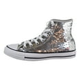 thumbnail image 4 of Converse CT All Star High Top Women's Shoes Silver/White/Black 557924c, 4 of 6