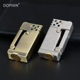 thumbnail image 4 of Kerosene lighter, Top Metal Pocket Lighter Daily Use, Sold Without Fuel.,SKU01239-HY696古银-单机（无油Y）, 4 of 8