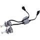 thumbnail image 4 of 2 piezas V18 4 LED faro de coche 8000Lm Csp 60W / 360 Lámpara de luz de punto ciego de grados 3 tipos de luces que se pueden reemplazar H4, 4 of 5