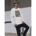 thumbnail image 2 of Urban Era Quote Sweatshirt Men -Image by Shutterstock, Male XX-Large, 2 of 4