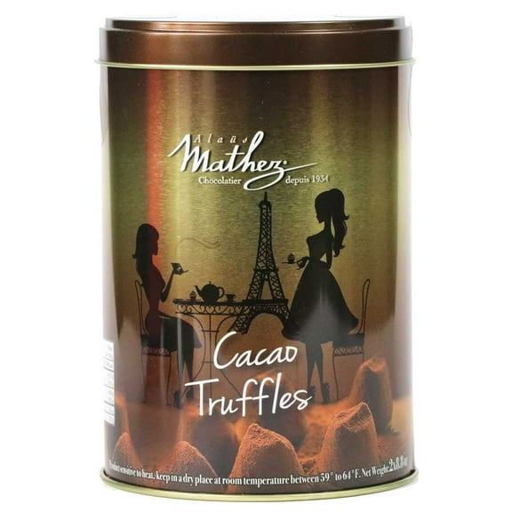 500g Chocolat Mathez Fine French Cocao Powdered Chocolate Truffles Fantaisie
