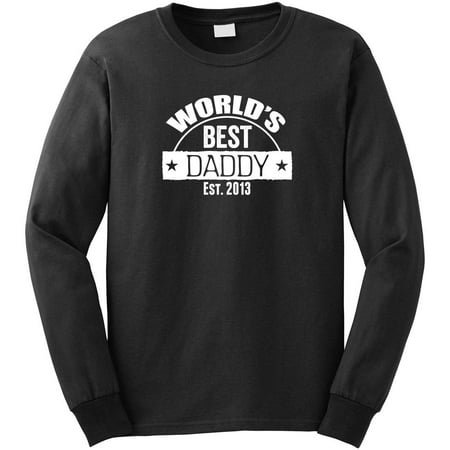 World's Best Daddy 2013 Men's Long Sleeve Shirt - ID: (Top 20 Best Colleges In The World)