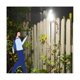 thumbnail image 3 of Lámpara de pared con clip solar de 72 LED, IP65, resistente al agua, con sensor de cuerpo humano, para jardín al aire libre, como se muestra, como se muestra, 3 of 5