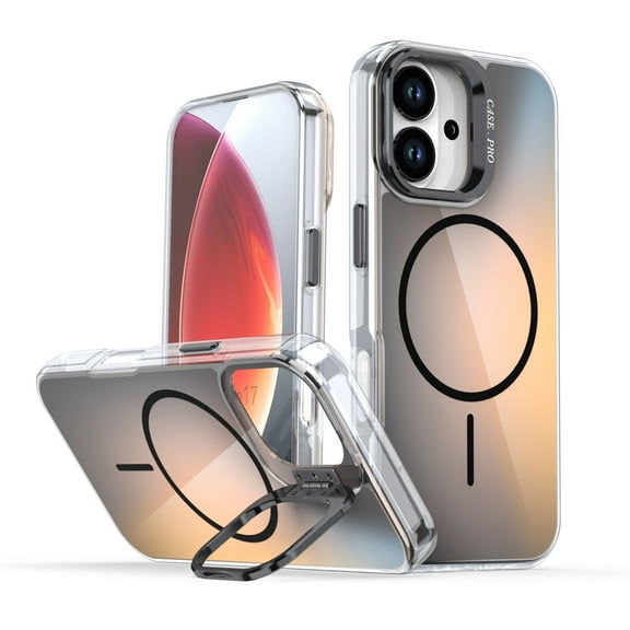 TYJKeJi Fashion Case Stander Drop Resistant Shockproof Case For iPhone 17