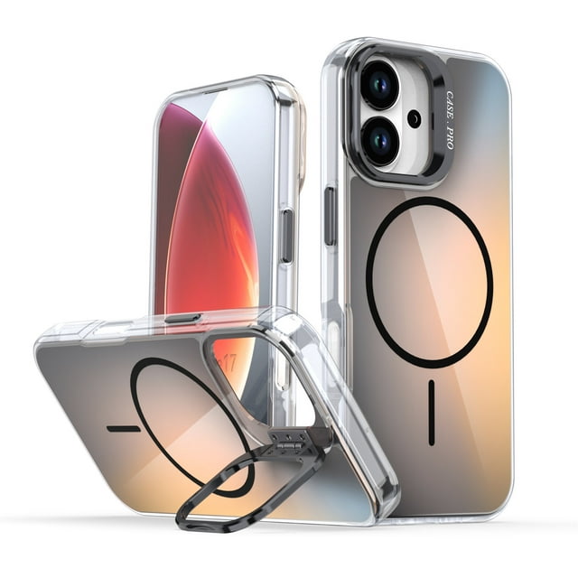 TYJKeJi Support de Étui Mode Résistant aux Chutes Antichoc pour iPhone 17