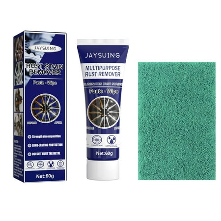 

Yrtoes Tool Roll Tools Instant Rust Removal Paste Powerful Rust Remover To Remove Rust Without Scrubbing Rusted Surfaces