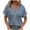 Navy, variant on Youyipin Womens Tops V Neck Shirts Country Casual Short Sleeve Summer Button Down Blouse Loose Fit Business Casual Tops For Women