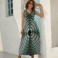 thumbnail image 6 of HYPNAGOGIC TRANCE Sleeveless Dress women's summer clothing women's clothing korea stylish, 6 of 6