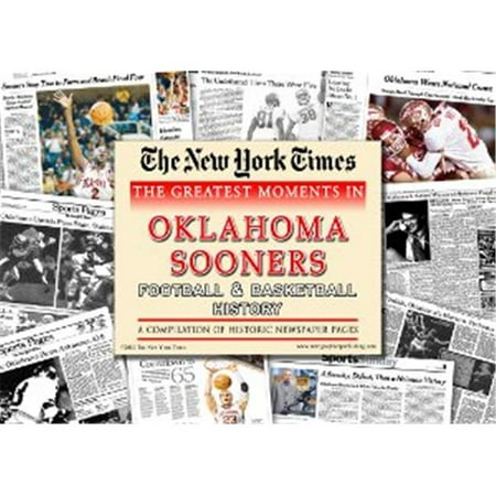 History New York Times Newspaper - RDB Holdings & Consulting CTBL-009178 Oklahoma Sooners Unsigned Greatest Moments in History New York Times Historic Newspaper Compilation