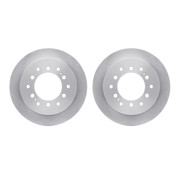 Dynamic Friction Company Rear Brake Rotors 6002-76126
