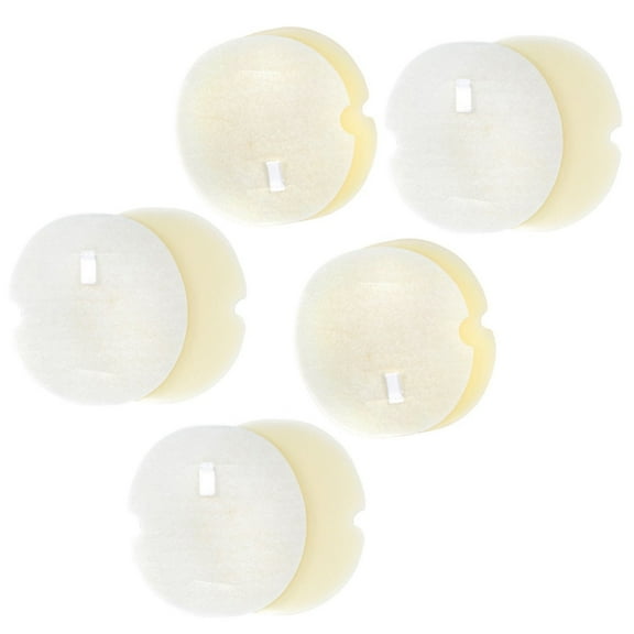 HQRP Foam & Felt Filter Kit (5-pack) for Shark NP317, NP317W, NP318, NP319, NP319C, NP319E Lift-Around Portable Vacuum Cleaner, XFF318 Replacement