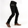 thumbnail image 6 of Men's Motorcycle Cargo Pants - Kevlar Reinforced Jeans, 6 of 7