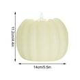 thumbnail image 2 of LED Pumpkin Candle Light, Battery Operated Flameless Decorative Night Light for Halloween, Thanksgiving, Fall Home Table Centerpiece, Safe for Kids and Pets, Warm White Glow, 3.1 x 3.1 Inches, 2 of 2