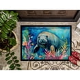 thumbnail image 2 of Carolines Treasures DAC2812JMAT 0.15 x 24 x 36 in. Manatee Doormat, 2 of 6