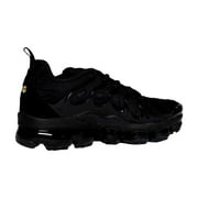 Mens Nike Air Vapormax Plus Triple Black Dark Grey 924453-004
