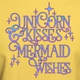 thumbnail image 3 of CafePress - UNICORN KISSES And MERMAID WISHES T Shirt - Men's Classic Graphic T-Shirt, 3 of 4