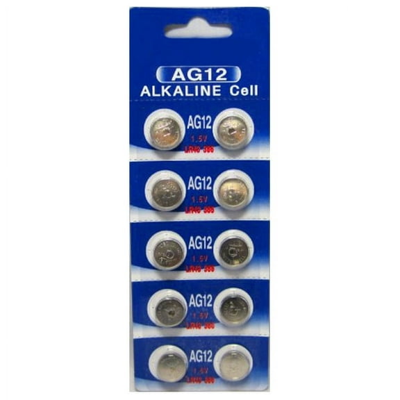 AG12 / LR43 Alkaline Button Watch Battery 1.5V - 30 Pack - FREE SHIPPING