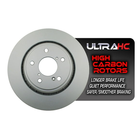 UltraHC Coated High Carbon Brake Rotor, Front UR007523, Honda Civic 2020-2017