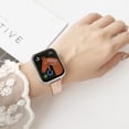 thumbnail image 3 of Slim Metal Band Compatible with Apple Watch Band 41mm 40mm 38mm,Dressy Stainless Steel Chain Strap with Link Removal Tool for Women iWatch Bands Series 9 8 7 6 5 4 3 2 1 SE, Black, 3 of 8