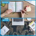 thumbnail image 4 of Mouse Pad,Abstract Golden Art Line Style Desk Mat for Desktop,Desk Pad with Non-Slip Base and Stitched Edge,Extended Mousepad for Office and Home 35.4X15.7 Inch, 4 of 7
