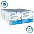 thumbnail image 2 of Scott Cleaning Towels 53892, White, 176 Towels/Box, 10 Boxes/Case, 1,760 Towels/Case, 2 of 7